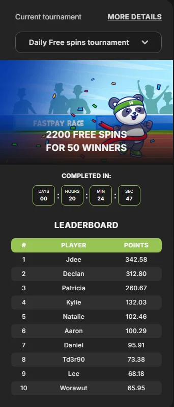 Fastpay Casino Mobile Casino Access